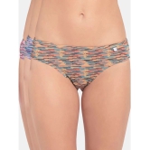 Jockey 1410 Womens Super Combed Cotton Bikini- Light Prints(Pack of 3 - Color & Prints May Vary) - None