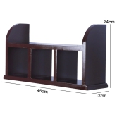 Wooden Beautiful Designer Kitchen Wall Shelves Rack-Brown