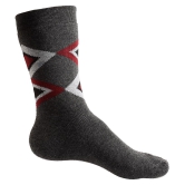 Texlon - Multicolor Woollen Men's Mid Length Socks ( Pack of 3 ) - Multicolor