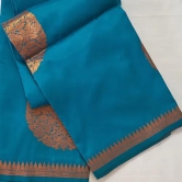 Semi Pattu SkyBlue Saree