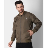 4B Nylon Mens Windcheater Jacket - Olive ( Pack of 1 ) - None