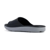 KHADIM - Black Rubber Slide Flip flop - None