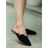 Shoetopia Black Womens Flats - None