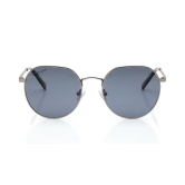 Grey Round Sunglasses for Unisex