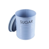 Tea & Sugar Jar - Set Of 2 (Blue, Each 900 mL)