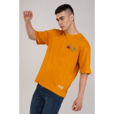 MODERN MAN mustard oversized T-shirt-S