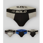 Solo Multi Brief Pack of 3 - 85