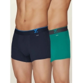 XYXX - Multicolor Cotton Mens Trunks ( Pack of 2 ) - None