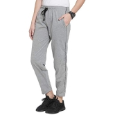 Uzarus Grey Cotton Blend Trackpants - Single - XL