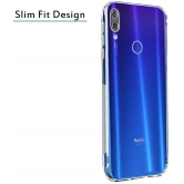 Case Vault Covers - Transparent Silicon Silicon Soft cases Compatible For Xiaomi Redmi Note 7 Pro ( Pack of 1 ) - Transparent