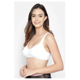 Clovia Cotton Everyday Bra - White Single - 36C