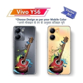 Fashionury Multicolor Printed Back Cover Silicon Compatible For Vivo Y56 ( Pack of 1 )