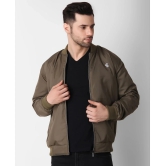 4B Nylon Mens Windcheater Jacket - Olive ( Pack of 1 ) - None