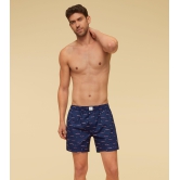 Savanna Cotton Boxers Driftwood Blue XL