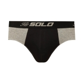 Solo - Multicolor Cotton Mens Briefs ( Pack of 5 ) - 75