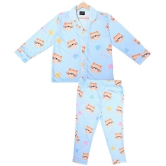 Printed Night Suit for Kids by Cremlin Clothing for Boys - None