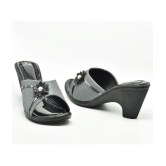 Dream Makers - Black Women's Slip On Heels - None