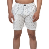 Printed Cotton Boxer Bxr_1006_White-S