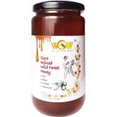 WOW BUZZING BEE - 100% Pure Natural Unprocessed Real Infused Forest Honey Immense Medicinal ValuImmense Medicinal Value. (Infused Honey (1Kg X 5))