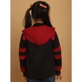 MINI & MING Girls Solid Hooded Sweatshirt