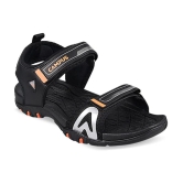 Campus - Black Mens Floater Sandals - None