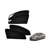 Kozdiko Magnetic Sunshades with Zipper for Side Windows Set of 4 Black