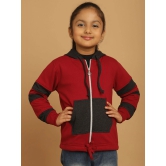 MINI & MING Girls Colourblocked Hooded Sweatshirt