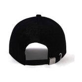 THRIFTKART Black Cotton Blend Mens Cap ( Pack of 1 ) - Black