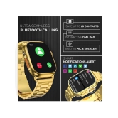 VERONIC ULTRA GOLD SMART WATCH with Calling Gold Smart Watch