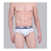 Force NXT Cotton Mens Briefs ( White ) - None