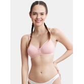 Jockey 1581 Wirefree Non Padded Super Combed Cotton Beginners Bra - Blush Pink - None