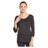 Trendygal Cotton Blend Topwear - Black - None