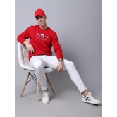 Rodamo Men Red Printed Sweatshirt