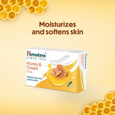 Himalaya Honey & Cream Soap - Nourishes & Softens The Skin, 125 G