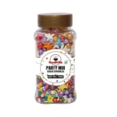 foodfrillz Party Mix, 125 g | Sugar Sprinkles for cake decoration