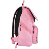 mikebags 10 Ltrs Pink Polyester College Bag - Pink