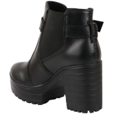 Shoetopia - Black Women''s Ankle Length Boots - None