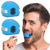 Jawline Exerciser Jaw, Face, and Neck Exerciser - Define Your Jawline, Slim and Tone Your Face, Look Younger and Healthier - Helps Reduce Stress and Craving- Free Jawline Rop Hanger For neck