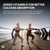 Carbamide Forte Calcium Magnesium & Zinc Tablets with Vitamin D,Vitamin K2-MK7 & B12 | Calcium Tablets for Women and Men, for Bone Health & Joint Support - 60 Tablets-60 Tablets