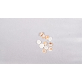 100% Natural Brown Mother of Pearl Shell Flat Round Cabochons 8mm