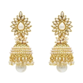 YouBella Golden Jhumkis Single Pair