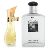 Riya Bindas & Intense Gold Eau De Parfum (EDP) For Men 130 ( Pack of 2 )