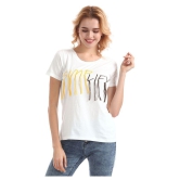 Sugr Cotton Regular Tops - White - M