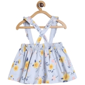 miniklub Blue Cotton Baby Girl Top & Skirt ( Pack of 2 ) - None