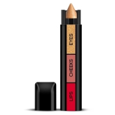 RENEE Fab Face 3 In 1 Makeup Stick Diva, Includes Eyeshadow, Blush & Lipstick, 4.5gm