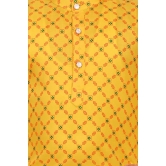 Arshia Fashions Pack of 1 Boys Cotton Kurta Sets ( Yellow ) - None