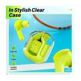 Life Like Transparent Type C True Wireless (TWS) In Ear 2 Hours Playback Powerfull bass IPX4(Splash & Sweat Proof) Green