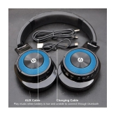 hitage BTH 768 Bluetooth Bluetooth Headphone On Ear 6 Hours Playback Comfirtable in ear fit IPX4(Splash & Sweat Proof) Blue