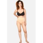 SELETA - Beige Shapewear Cotton Women's Tummy Tucker ( Pack of 1 ) - None