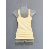 Women camisole with lace straps-BANIYAN / 85 / YELLOW